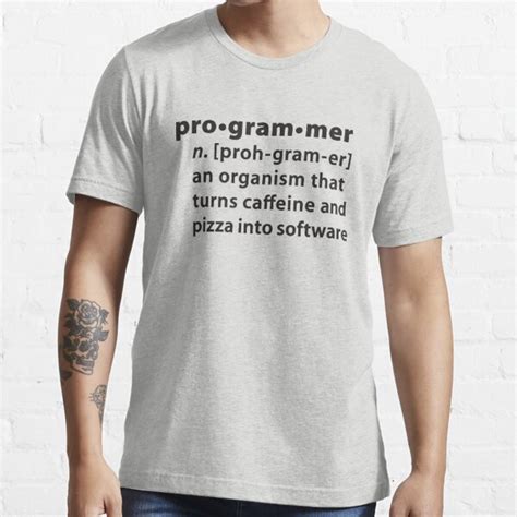 Programmer Dictionary Definition T Shirt For Sale By Laundryfactory