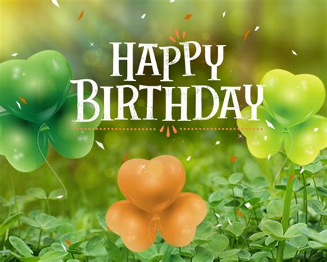 Irish Birthday Blessing Interactive Ecard Blue Mountain