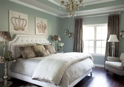 Soothing paint colors for a tranquil bedroom retreat to inspire your decorating ideas as well as spark ideas for color schemes. Mists, Silver and Master bedrooms on Pinterest
