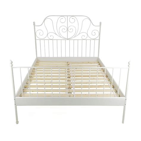 70 Off Ikea Ikea Queen Sized Iron Bed Frame Beds