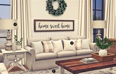 Blooming Rosy Vintage Farmhouse Mini Set • Sims 4 Downloads
