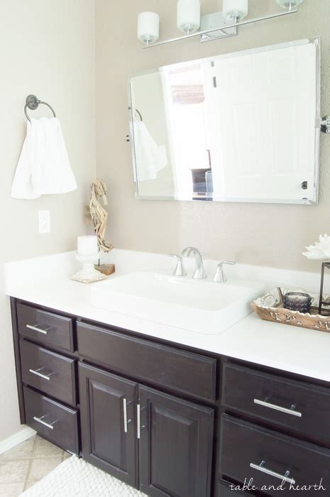Shop wayfair for the best pivot mirror hardware. A Shiny New Master Bathroom Mirror | Table and Hearth