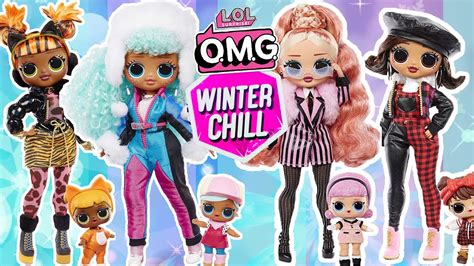 Lol Surprise Omg Winter Chill Big Sisters Full Collection Youtube