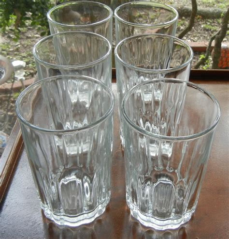 Vintage Crisa Clear Drinking Water Tea Koolaid Glassware