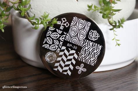 Review Born Pretty Store Bp 30 Stamping Plate ~ Glitterfingersss In