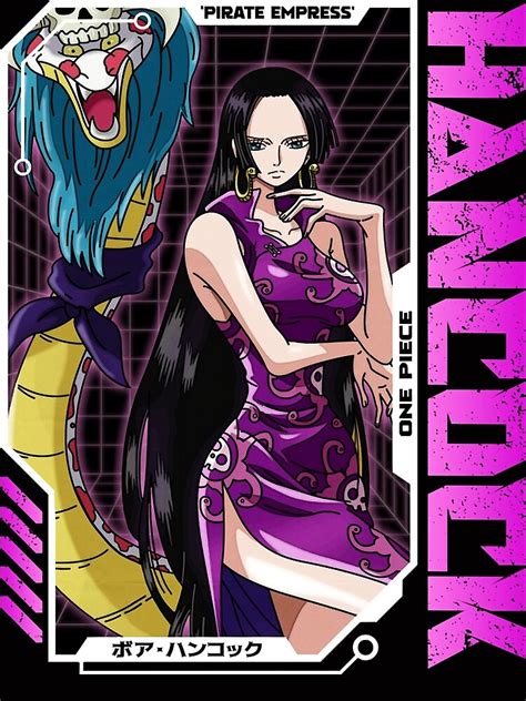 Boa Hancock One Piece Poster For Sale By Stephanieben Redbubble