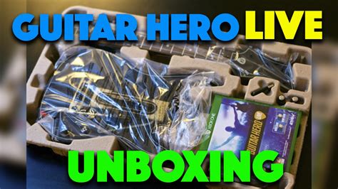 Guitar Hero Live Unboxing Xbox One Youtube