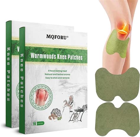 Mqforu Knee Pain Relief Patch 32pcs Large Knee Patches Pain Relief