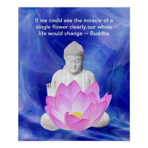 The white lotus flower symbolizes purity. Buddha quote Lotus flower Poster | Zazzle.com | Lotus flower, Buddha, Buddha lotus