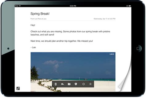 Yahoos New Mail App For Ipad Android Tablets Brings Fullscreen