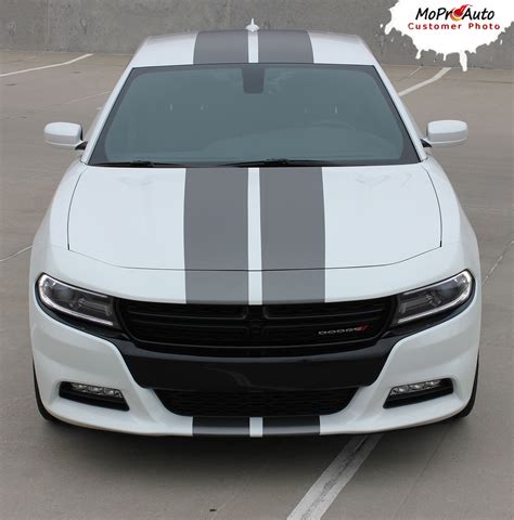 2015 Dodge Charger Full Rally Racing Stripes Decals Graphics 3m Pro