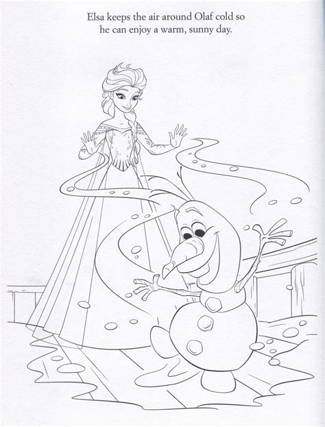 Frozen Colouring Pages Printable