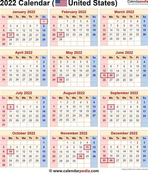 2022 Us Calendar Holidays November Calendar 2022