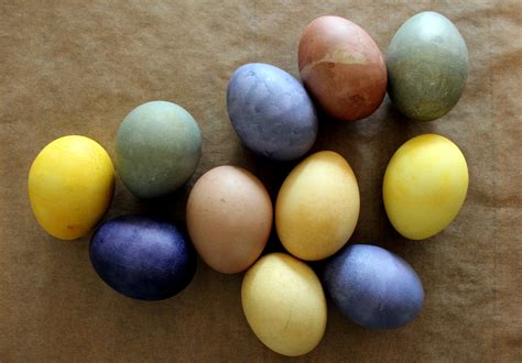 Naturally Dyed Easter Eggs Twine And Braids