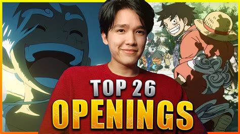 Esto Es Puro Cine 🤩 Top 26 Openings One Piece Yuto Unlimited Youtube