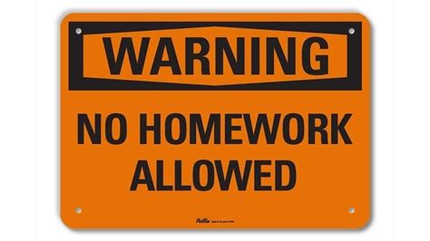Petition · Petition For No More Homework ·