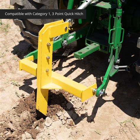 20 In Subsoiler Category 1 3 Point Quick Hitch