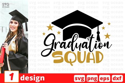 Graduation Squad Svg Cut File By Svgocean