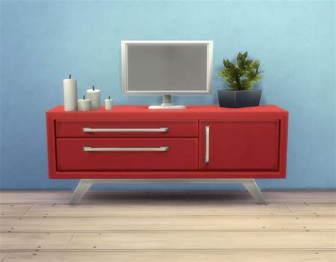 Audrinite Side Table Dresser Sims 4 Cc Furniture Sims 4 Sims