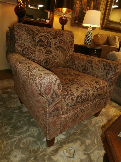 Paisley Print Chair At The Missing Piece