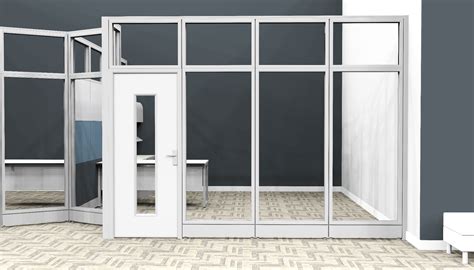 Glass Cubicles Glass Office Cubicles With Locking Doors Free Shipping