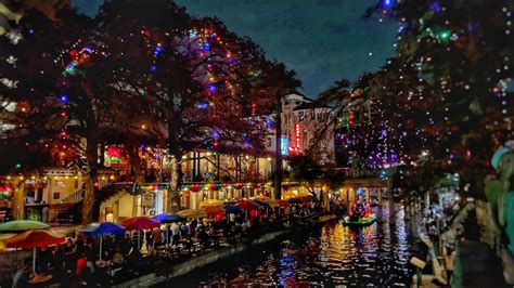 San Antonio River Walk Christmas Youtube