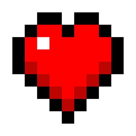 Minecraft Heart Svg