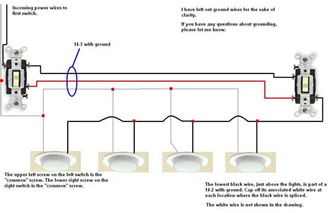 wire    switches  multiple lights   p