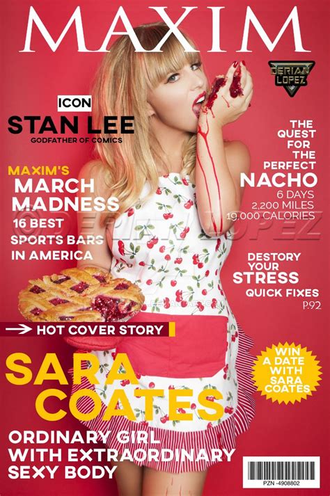 Sara Coates Maxim Magazine Cover By Derianl On Deviantart