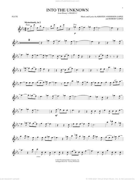 Free Flute Sheet Music Disney Printable Printable Music