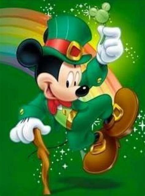 Pin by Dee McDaniel on St. Patrick’s Day | Mickey mouse art, Mickey