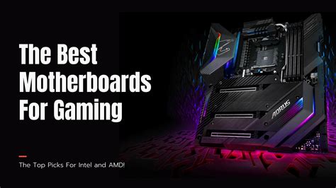 8 best gaming motherboards for enthusiasts