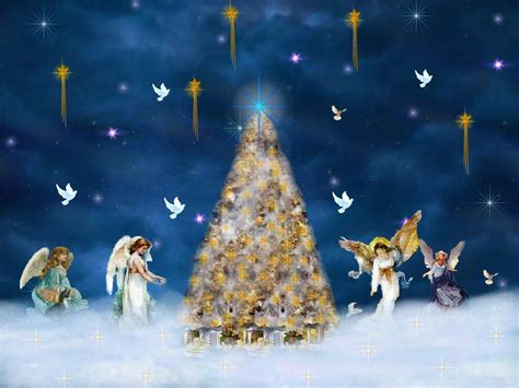 Are there any photos of knitted christmas angels? Christmas Angel Wallpapers - Wallpaper Cave