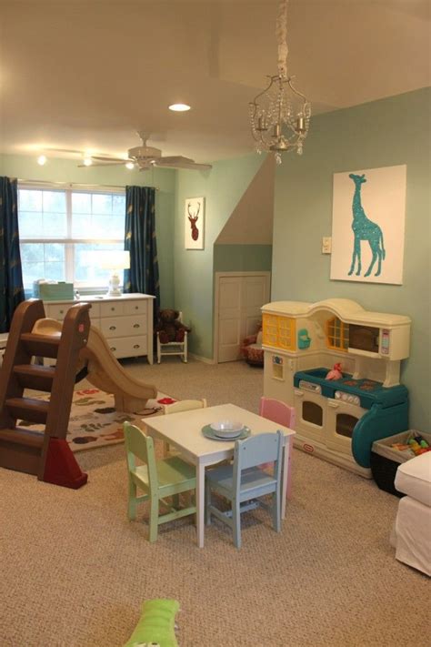 Wall decals are a simple and excellent way to add color and excitement to a playroom, nursery, bedroom, or any other room. Gender Neutral Nursery and Playroom | Playroom paint ...