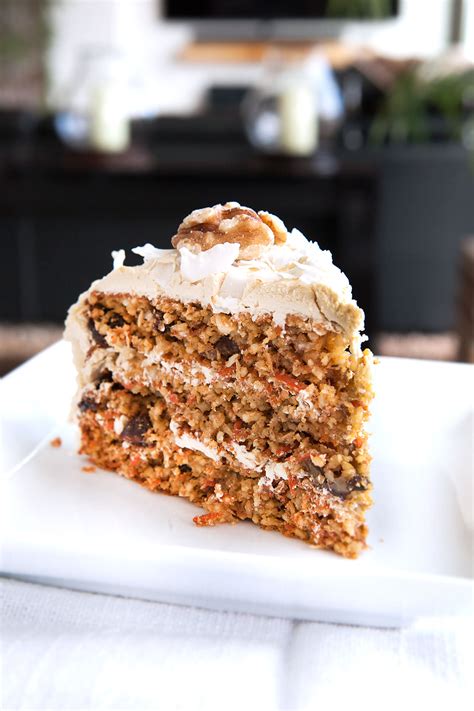 Make just enough carrot cake to make you and a loved one happy. Three Layer Paleo Carrot Cake - Amazing Paleo - Healthy ...