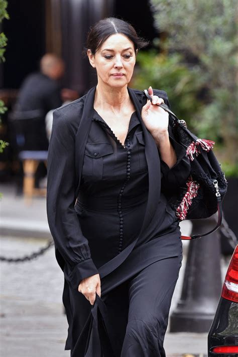 Monica Bellucci Out For Lunch In Paris 07162020 Hawtcelebs