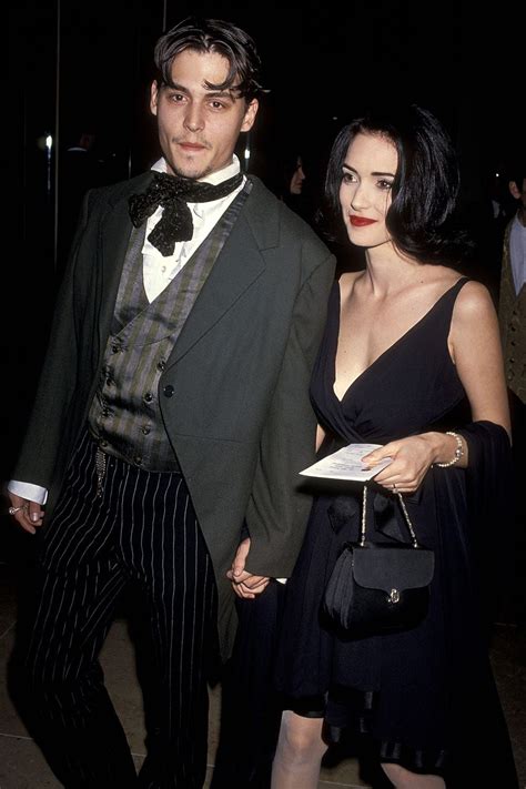 The Most Iconic Fashion Moments Of The 90s Johnny Depp And Winona