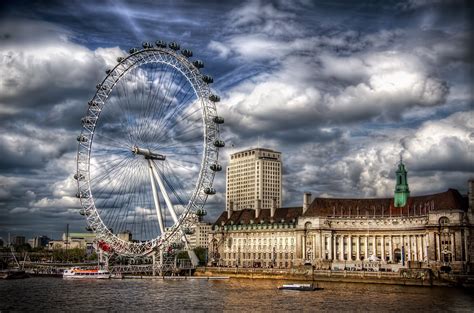 London Eye Ferris Wheel Uk Travel 4k Wallpapers Hd