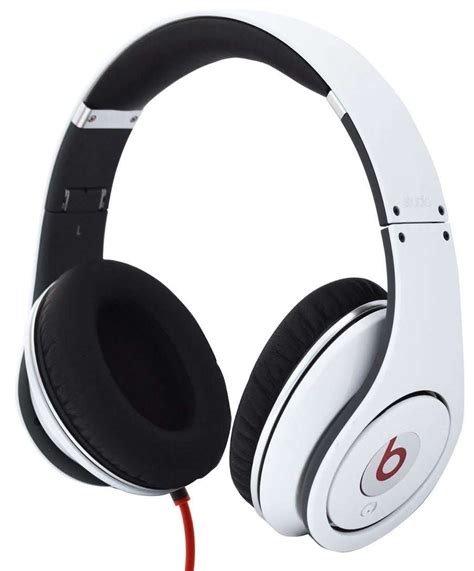 Beats By Dr Dre Studio Wired Headband Headphones White Ebay