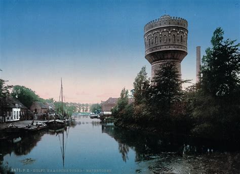 Dazzling Color Postcards Of The Cities And Countryside Of The 1890s Netherlands Mashable