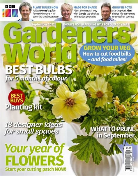 BBC Gardeners World Septemebr Digital DiscountMags Ca