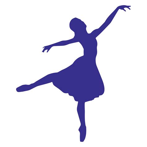 Transparent Jazz Dancer Silhouette Tap Dance Ballet Dancer Silhouette