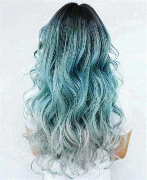 Beautiful Blue Mermaid Hair Mermaid Hair Color Hair