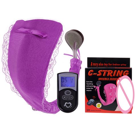 baile draadloze vibrerende slipje riem op vibrator c string invisible erotische vrouw ondergoed