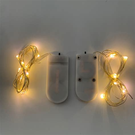 Led Light Flexible Cr2032 Cell Button Battery Operated Mini Micro Led