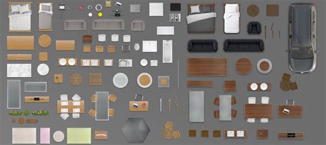 Free icons of furniture in various ui design styles for web, mobile, and graphic design projects. 2d furniture floorplan top view PSD 3D model render wood