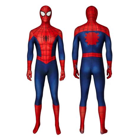 Peter Parker Costumes Ultimate Spider Man Season1 Cosplay Costumes