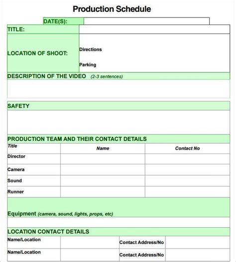 Editorial calendar tips, tools, and templates. Weekly Production Schedule Template - Cards Design Templates