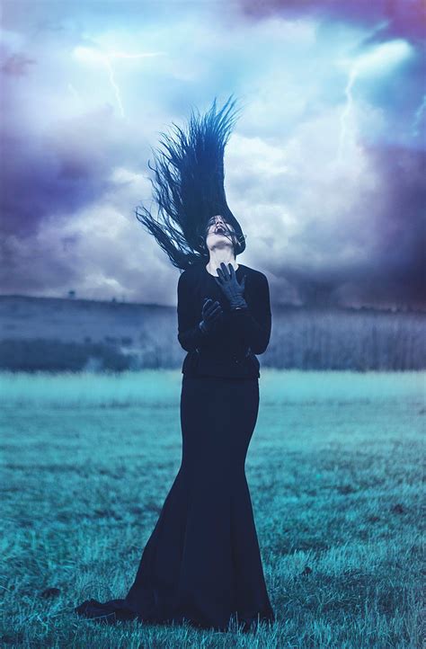 Fast Shutter Speed To Achieve Different Hair Movement Gothic Art