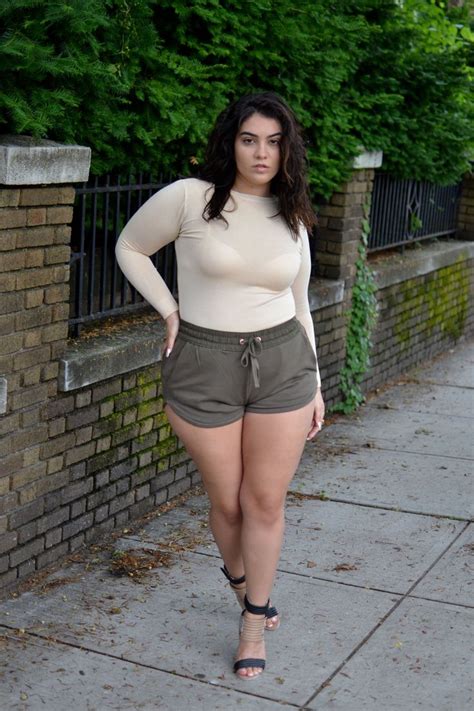 Nadia Aboulhosn Shorts Outfits Curvy Fashion Plus Size Fashion For